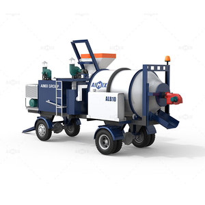 Camion mélangeur d'asphalte mobile compact Aimix 8TPH - 12TPH pour la réparation routière - Product Image 2