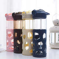 Bouteilles de sport pour enfants personnalisées, impression sur mesure, bouteille d'eau en plastique portable