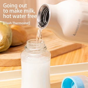 500ml xách tay Ấm đun nước điện du lịch phích nhanh chóng sạc Ấm đun nước sưởi ấm chân không bình nhiệt nước nóng điện - Product Image 3