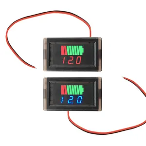 डिजिटल एलसीडी बैटरी क्षमता प्रदर्शन लिथियम पॉलिमर वॉटरप्रूफ वोल्टेज क्षमता संकेतक
