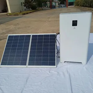 5kW 5kWh太阳能发电机5kW LiFepPO4电池一体机太阳能系统MPPT家用离网太阳能系统