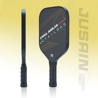 Raquette de pickleball en fibre de carbone approuvée par l'USAPA pour débutants pressée à froid avec une épaisseur de 13mm à 16mm