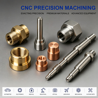 Pièces en laiton OEM, grande quantité, service d'usinage CNC par fraisage-tournage pour pièces en laiton personnalisées, brides, tournage CNC