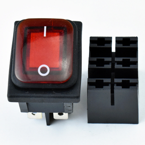 Fabriqué en Chine Interrupteur étanche Kcd4 Interrupteur à bascule Led 220 V 220 VOLE - Product Image 1