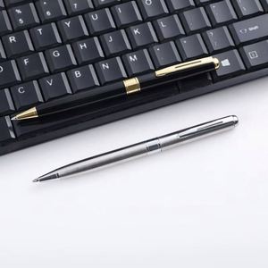 High Quality Twist Metal Ballpoint <b>Pen</b> with logo Luxury Rollerball <b>Pen</b> Customizable Business Signature Metal <b>Pen</b> Black - Product Image 3