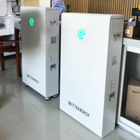 Batterie de stockage d'énergie domestique 10 kWh LiFePO4 51,2 V 200 Ah avec surveillance Wi-Fi et protection IP54 pour les intégrateurs de systèmes solaires