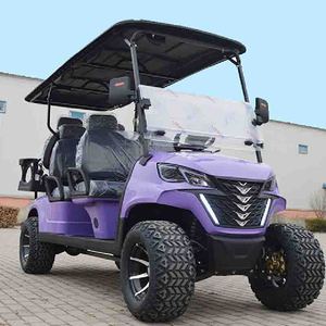 Carrito de Golf Personalizado Económico de 4 Ruedas, 48V, 5KW, 6 Plazas - Product Image 3