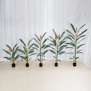Artificial Flying Feather Bamboo Taro New Design Home Garden Living Room Decoration <b>Plastic</b> High Quality Indoor Decorative - Product Image 1