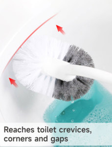 Escova Sanitária Realida com Bolhas de Limpeza, Descartável na Sanita, para Limpeza Profunda de Sanitários, com Cerdas Curvas - Product Image 5