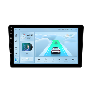 Lecteur DVD de voiture, <span class=keywords><strong>autoradio</strong></span>, véritable Android 10 T6 4 Go + 32 Go 64 Go, prise en charge de la caméra 360°, CarPlay, navigation et GPS - Product Image 1