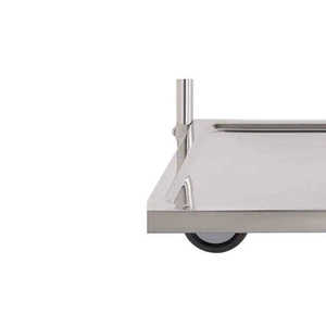 Carrito de servicio de comida de cocina comercial de acero inoxidable de 3 niveles al por mayor carrito médico de hospital para <span class=keywords><strong>restaurante</strong></span> venta de hotel - Product Image 5