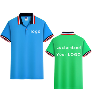 <span class=keywords><strong>Polo</strong></span> avec logo personnalisé simple pour hommes, vente en gros de haute qualité, jersey, tissu décontracté, golf, impression, broderie, estampage à chaud, sty uni - Product Image 5