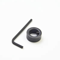Colliers de profondeur pour perceuse à bois de 3 à 16 mm, positionneur d'anneaux, perceuse à bois, billes en acier, vis à tête plate