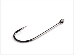 Iseni Vishaak Hoog Koolstofstaal Maten 2 #   <span class=keywords><strong>4</strong></span> #   6 #   Zilverkleurige weerhaken Ontworpen voor baars Snoekbaars Octopus Duurzaam roestvrij staal - Product Image 2