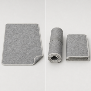 Protège-<span class=keywords><strong>matelas</strong></span> en feutre respirant, sous-<span class=keywords><strong>matelas</strong></span> anti-humidité et antidérapant pour <span class=keywords><strong>sommier</strong></span> à <span class=keywords><strong>lattes</strong></span> - Product Image 2