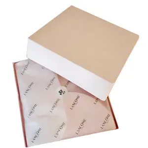 Hochwertige Fabrik benutzer definierte Druck Corporate Logo Seidenpapier 17g Kosmetik verpackung Karton Pad Papier