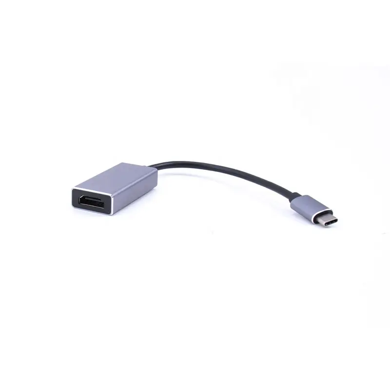 Slim Video and Audio 1080P USB 3.0 Convert to HDMI Female Input Cable Adapter 4K Type C to HDMI Converter for TV