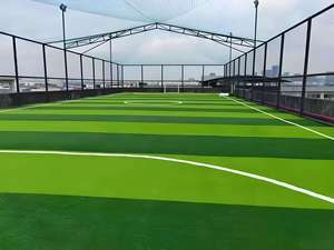 Césped Artificial Astro Turf Resistente con Superficie Antidesgaste, Césped Deportivo para Canchas Multideportivas al Aire Libre - Product Image 5
