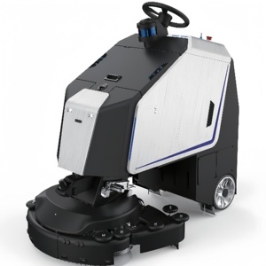 电动橡胶地板洗涤器 | 便携式电动地板清洗机清洁机器人 - Product Image 2