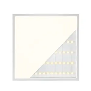 Luz quadrada do painel led do teto do ce 24w, 18w 40w 100lm/w 150lm/w ugr19 para o superfície do armazém do trabalho