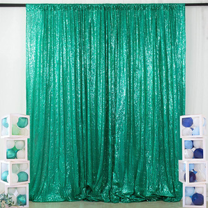 Rideau de fond scintillant doré 8FTx8FT avec paillettes pour photographie, accessoires de photomaton pour mariage, fête et décoration intérieure - Product Image 6