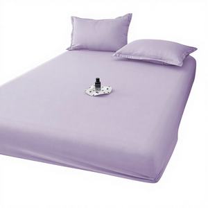 Disposable Brushed Washed Cotton Modern Bed <b>Sheet</b> Mattress Protector Dustproof Bed Cover Solid Color <b>Single</b>/Double In Viet Nam - Product Image 4