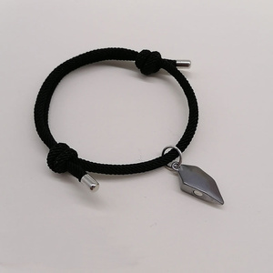 2 cái/bộ Người Yêu Vòng Đeo Tay Mới Có Nhu Cầu Đá Vài Vòng Đeo Tay Trái Tim Bị Vỡ Khâu Chữ May Mắn <span class=keywords><strong>Bangle</strong></span> Vòng Đeo Tay Cho Những Người Yêu Thích - Product Image 3