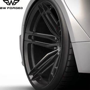 Rines de aleación BW Matte Black Deep Concave Design de 19 pulgadas 5x120 para autos, rines de aleación para Audi S5 Rs7, <span class=keywords><strong>BMW</strong></span> M4 <span class=keywords><strong>X5</strong></span>. - Product Image 1