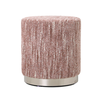 Pouf Ottoman Moderne Style Capitonné Écologique avec Couleur et Tissu Personnalisables pour Salon et Chambre à Coucher