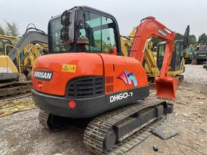รถขุดราคาถูก Doosan DH60-7 6 ตัน รถขุดมือสองขายดี เครื่องยนต์ Yanmar แท้ รถขุดขนาดเล็กมือสองพร้อม EPA ขาย - Product Image 1