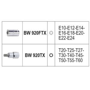 BETA - 009236017 Jeu de clés à douille avec Torx®Profilé dans un étui en plastique (17 pièces) ACCESSOIRES CLÉ À DOUILLE - Product Image 2