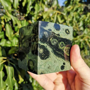 Wholesale Pyrite Quartz And <b>Peacock</b> Eye Stone Cube <b>Ornament</b> for Daily Home and Office Decoration - Product Image 6