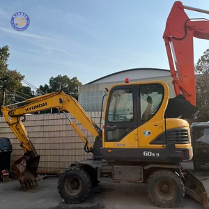 รถขุดล้อยางฮุนได 60W-9 มือสองคุณภาพสูง ขนาด 6 ตัน พร้อมเครื่องยนต์ยันม่าร์ - Product Image 1