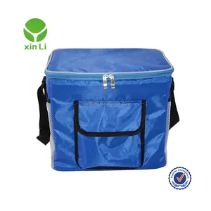 hot selling non-woven long handheld aluminum foil insulation bag car fresh ice bag lunch cooler bag
