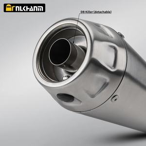 Tubo de Enlace de Modificación de Escape para Motocicleta <span class=keywords><strong>KTM790</strong></span> 2018-2023 con Silenciador Arrow de Acero Inoxidable y Fibra de Carbono, Embalaje en Caja - Product Image 3