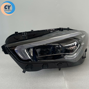 Faro Delantero LED Geométrico Original para <span class=keywords><strong>Mercedes</strong></span>-Benz <span class=keywords><strong>CLA</strong></span> AMG C118 2020 2021 2022 <span class=keywords><strong>2023</strong></span> CLA220 250 200 260 CLA45 CLA35 118 - Product Image 2