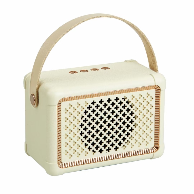 Portable Wireless Stereo Rechargeable Radio Vintage Retro Speaker