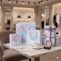 Diskon besar tas kertas hadiah lucu mewah dapat dipakai ulang tahun anak untuk pesta ulang tahun dipersonalisasi