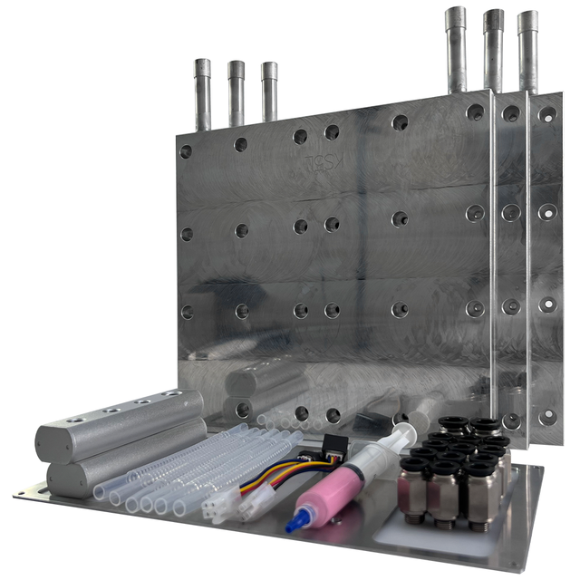 High-quality Runboost Water-cooled Aluminium Radiator Cooler Liquid Cooling Plate KS5L Water Cooling Kit Direct Manufacturer