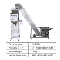 Machine de remplissage et d'emballage semi-automatique pour riz, noix, céréales, graines, grains de café, lentilles, engrais et granulés (pesage net)