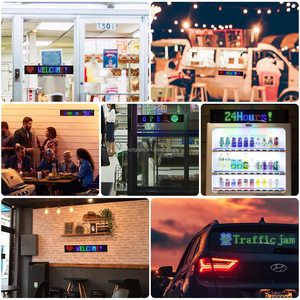 Usb ứng dụng thông minh linh hoạt Devil của mắt LED hiển thị cho xe phía sau cửa sổ ô tô led Decal màn hình - Product Image 6