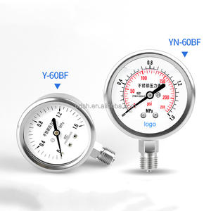 0-100Psi Glycerin Flüssigkeits gefülltes Niederdruck manometer BSP Unteres SS-Gehäuse Wasserpumpe Pneumatische Luft RV-Schlauch tank Gas test 100bar - Product Image 2