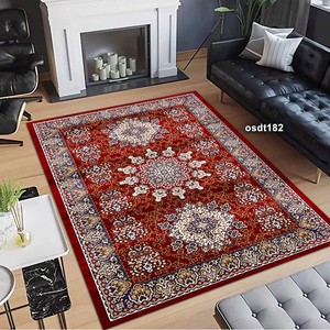Tappeto lavabile <span class=keywords><strong>per</strong></span> <span class=keywords><strong>soggiorno</strong></span>, stile persiano turco, grande, classico, antiscivolo, <span class=keywords><strong>in</strong></span> peluche, <span class=keywords><strong>per</strong></span> preghiera familiare, tappeto <span class=keywords><strong>per</strong></span> macchina da cucire. - Product Image 2