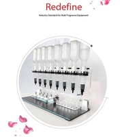 EGW-6T 2023 nouveau Design barre de parfum magasin entier présentoir de parfum avec 6 tête de pompe distributeur 6 bouteilles distributeur de parfum
