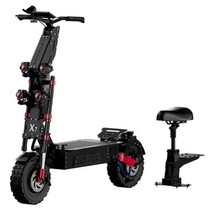 Motocicleta X7 de 5000W/10000W con Velocidad de 100 Km/h, Ruedas de 14 Pulgadas, Doble Asiento y Motor de 5000W - Product Image 1