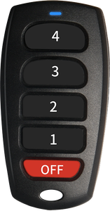 433,92 MHz Control remoto Duplicator4 Botones Inalámbrico 433Mhz Control remoto Abridor de puerta de garaje Hecho de ABS - Product Image 2