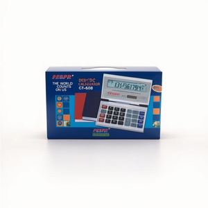 Pespr Desktop Calculator Ct 608 12 Digit Display Office Use - Product Image 1