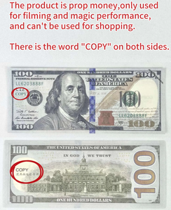 Vente <span class=keywords><strong>en</strong></span> gros de monnaie <span class=keywords><strong>en</strong></span> dollar américain Prop Money Factures réalistes USA USD personnalisées pour fêtes à thème Productions de films Décorations de planification - Product Image 6