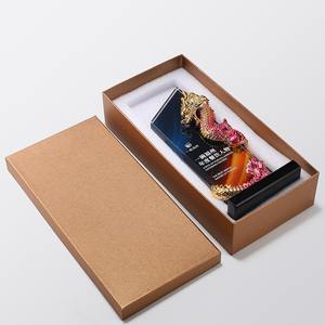 JN مخصص طباعة بالألوان الكاملة الكأس الكريستال تصميم التنين الأعمال الكريستال الكأس للهدايا التذكارية - Product Image 5