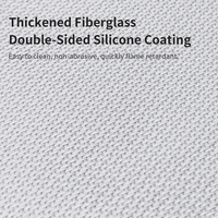 107*107cm 42.12 * 42.12in Tapis ignifuge de protection contre les sources d'incendie pour les poêles extérieurs et le camping